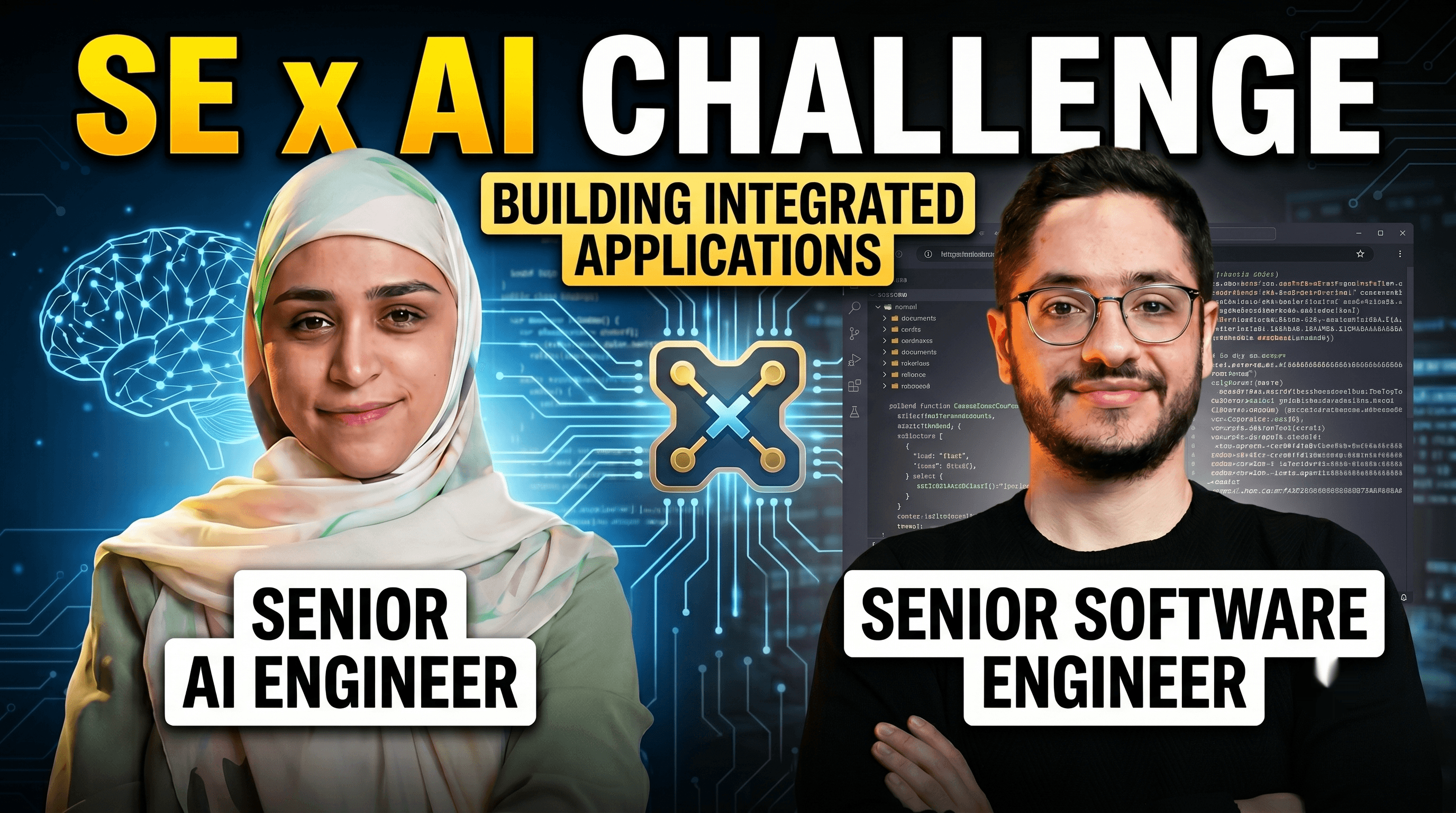 Keynote speakers Sami Shames El Deen and Lara Wehbe